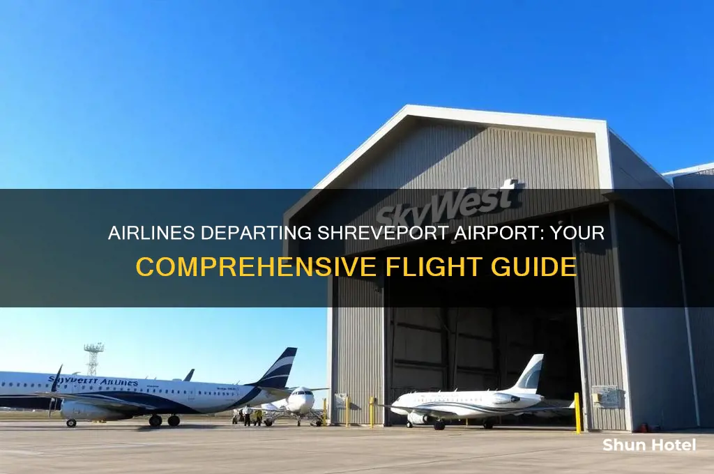 what airlines fly out of shreveport airport