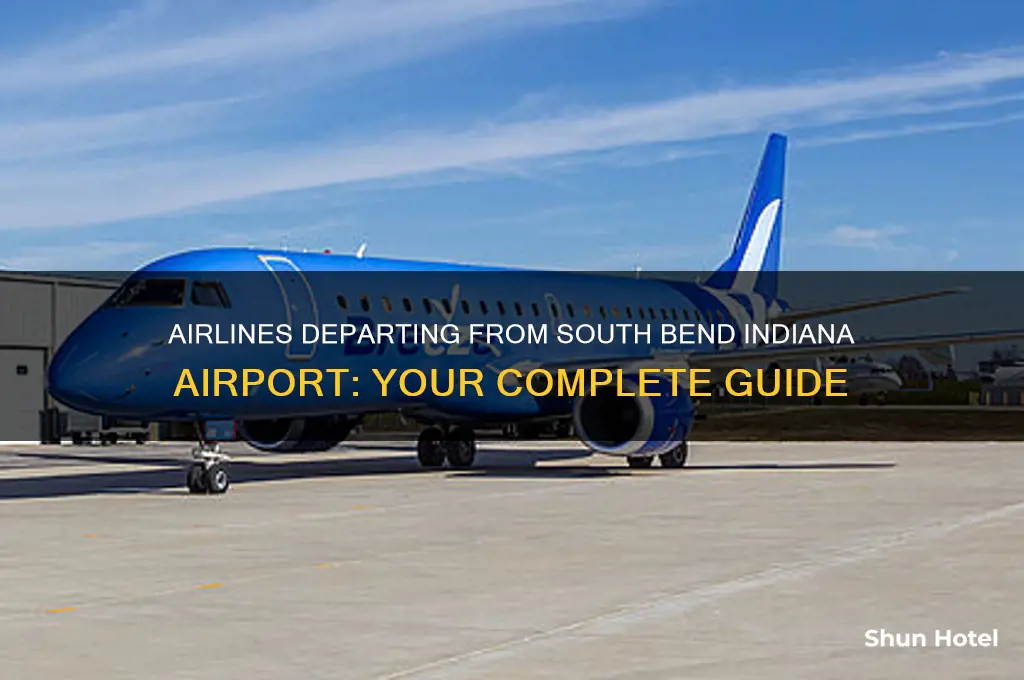what airlines fly out of south bend indiana airport