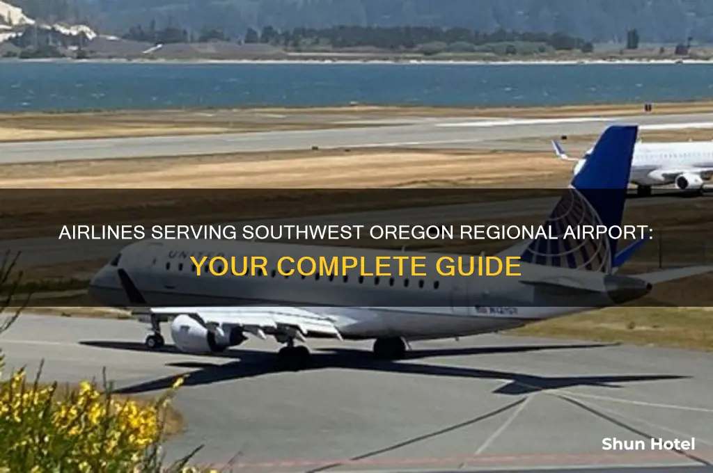 what airlines fly out of southwest oregon regional airport