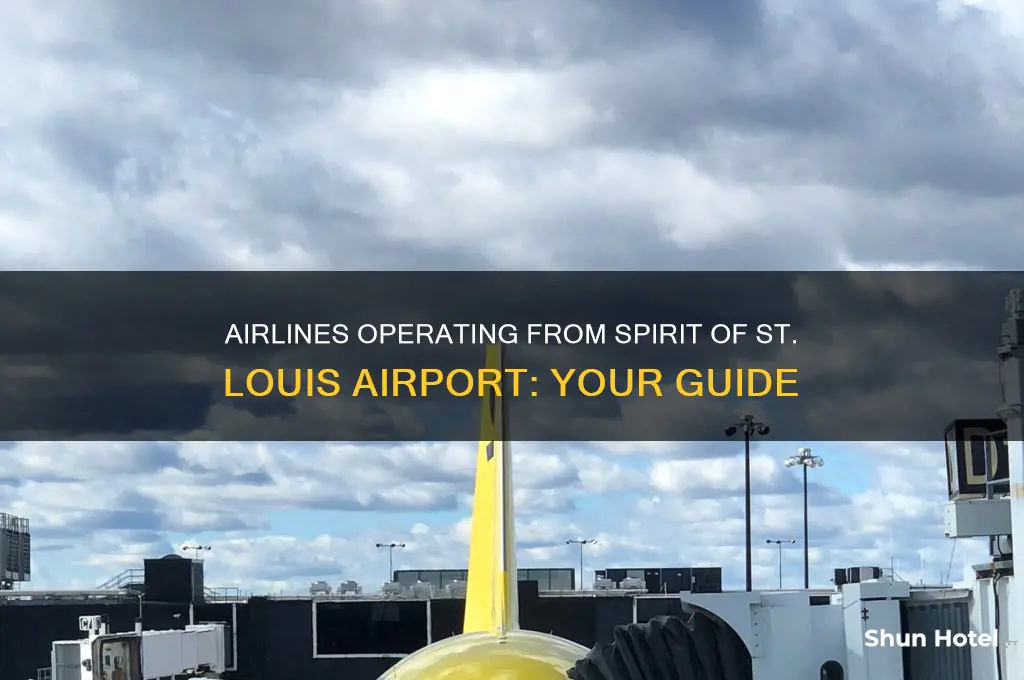what airlines fly out of spirit of st louis airport