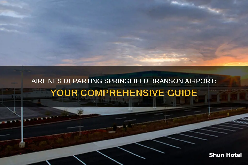 what airlines fly out of springfield branson airport
