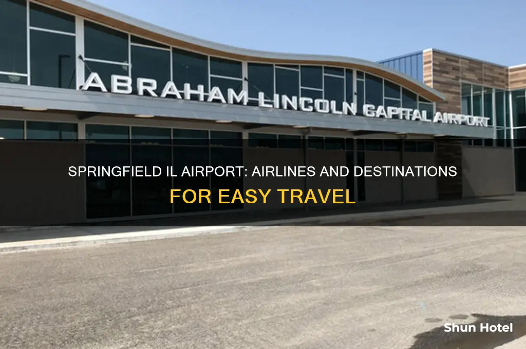 what airlines fly out of springfield il airport