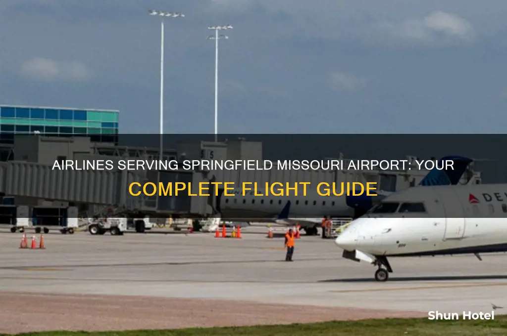 what airlines fly out of springfield missouri airport
