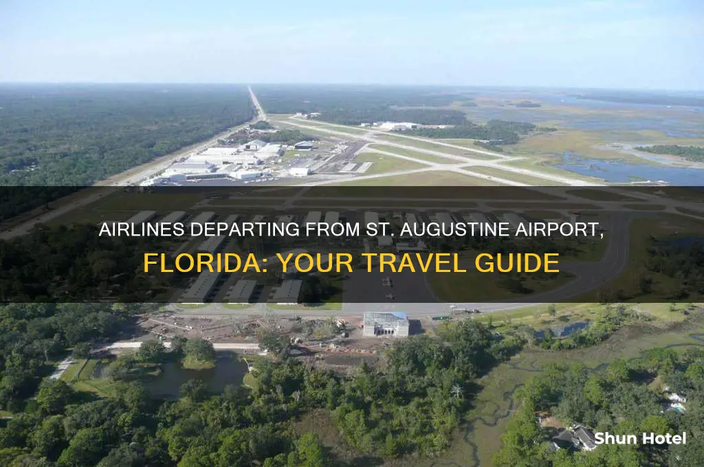 what airlines fly out of st augustine airport fl