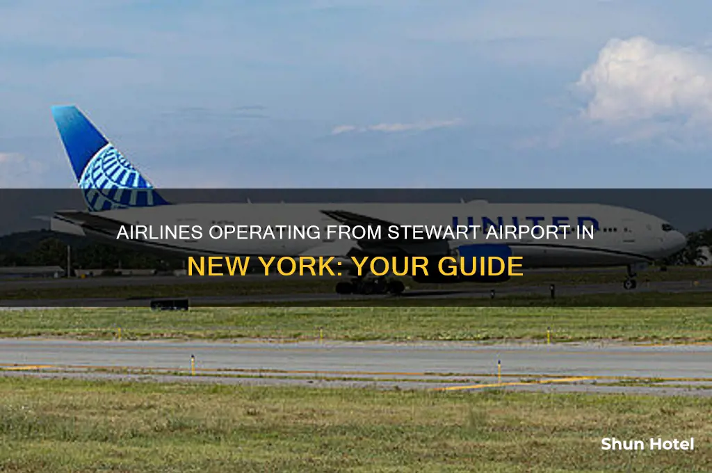 what airlines fly out of stewart airport in new york