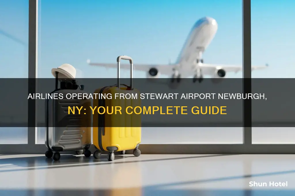 what airlines fly out of stewart airport newburgh ny