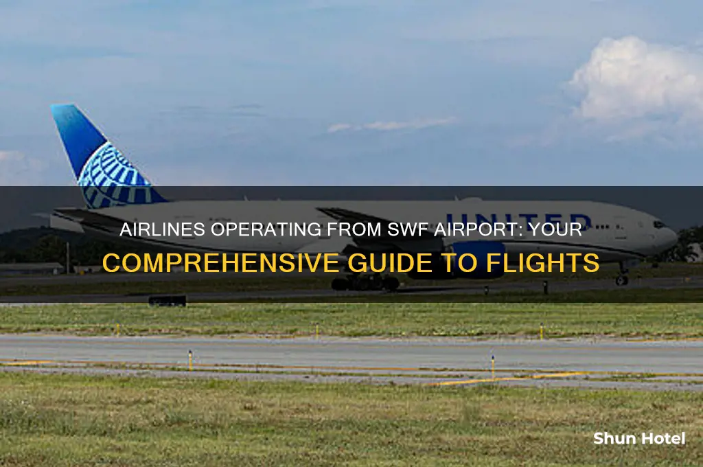 what airlines fly out of swf airport