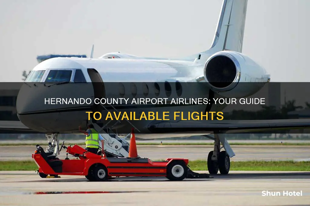 what airlines fly out of the hernando county airport