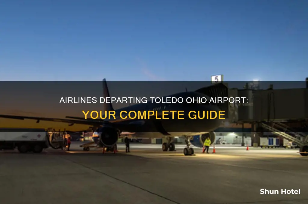 what airlines fly out of toledo ohio airport