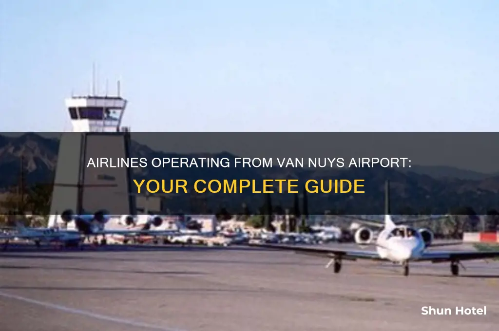 what airlines fly out of van nuys airport
