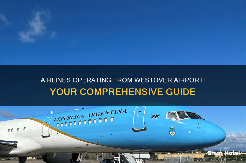 what airlines fly out of westover airport