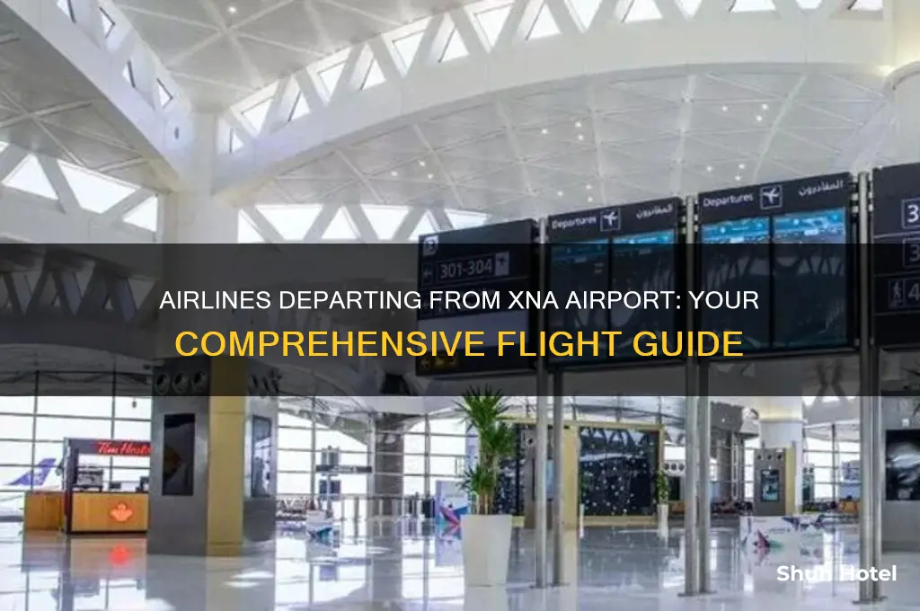what airlines fly out of xna airport