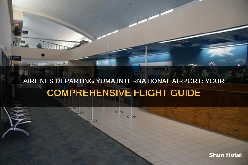 what airlines fly out of yuma international airport