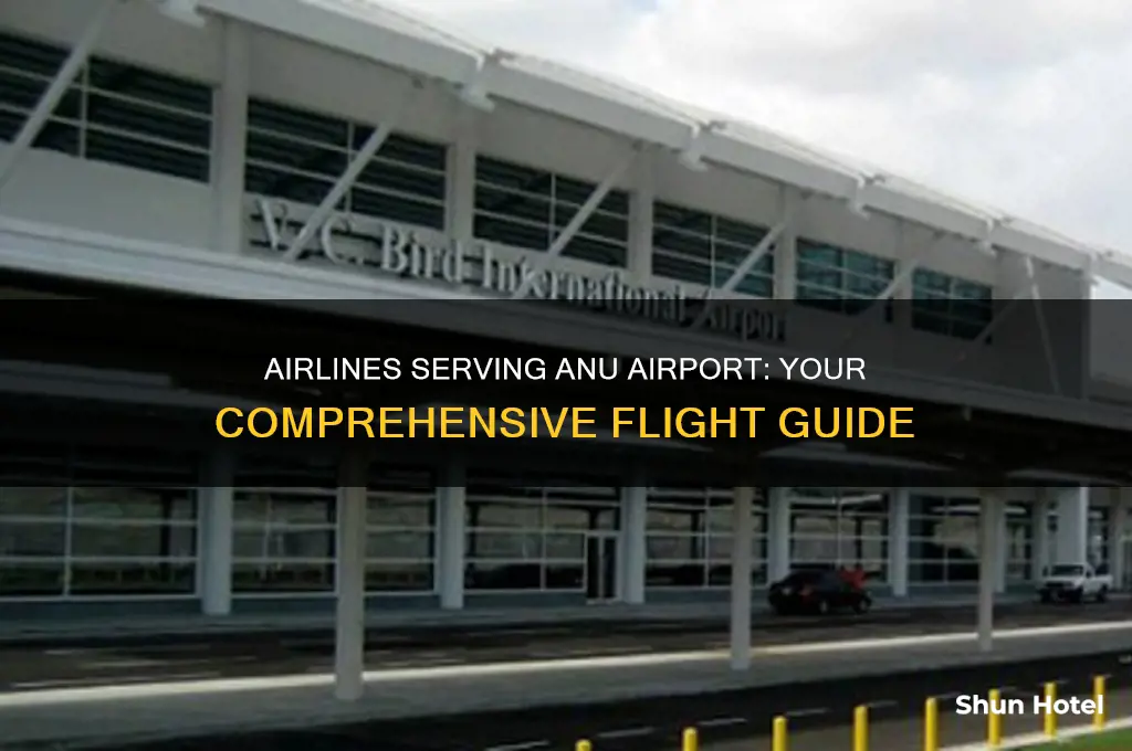 what airlines fly to anu airport