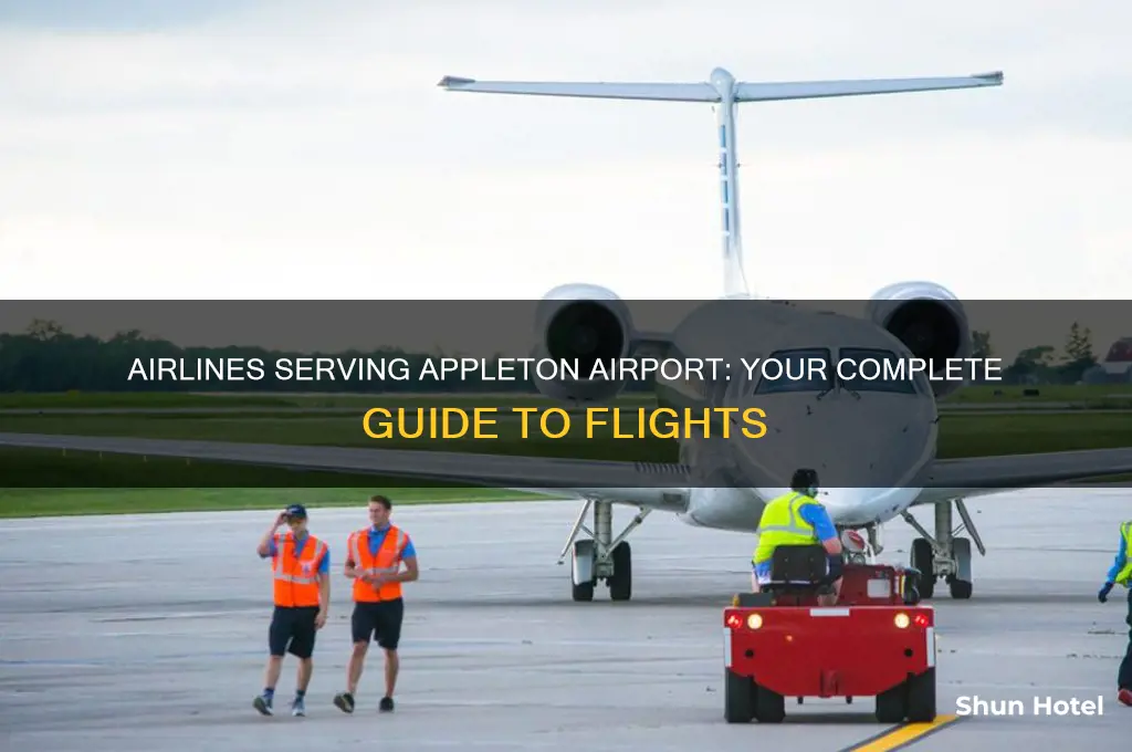 what airlines fly to appleton airport