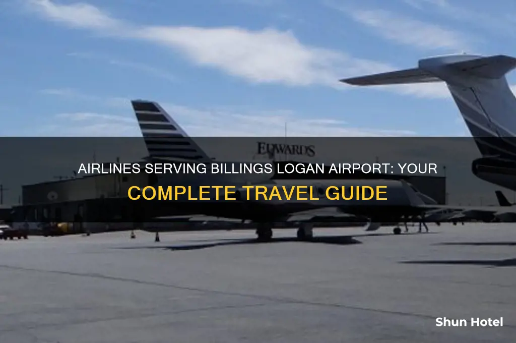 what airlines fly to billings logan airport