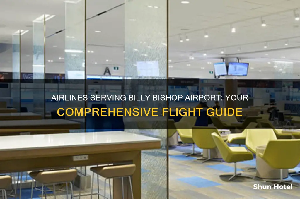 what airlines fly to billy bishop airport
