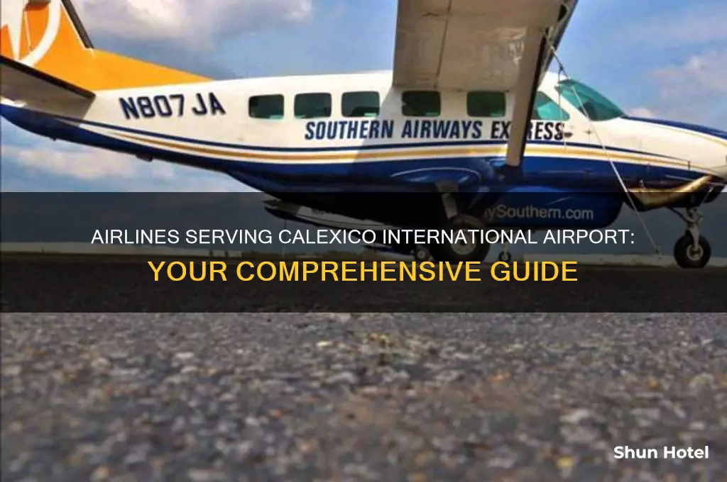 what airlines fly to calexico international airport