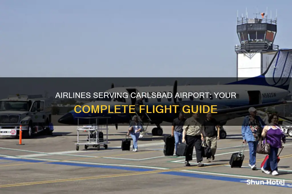 what airlines fly to carlsbad airport