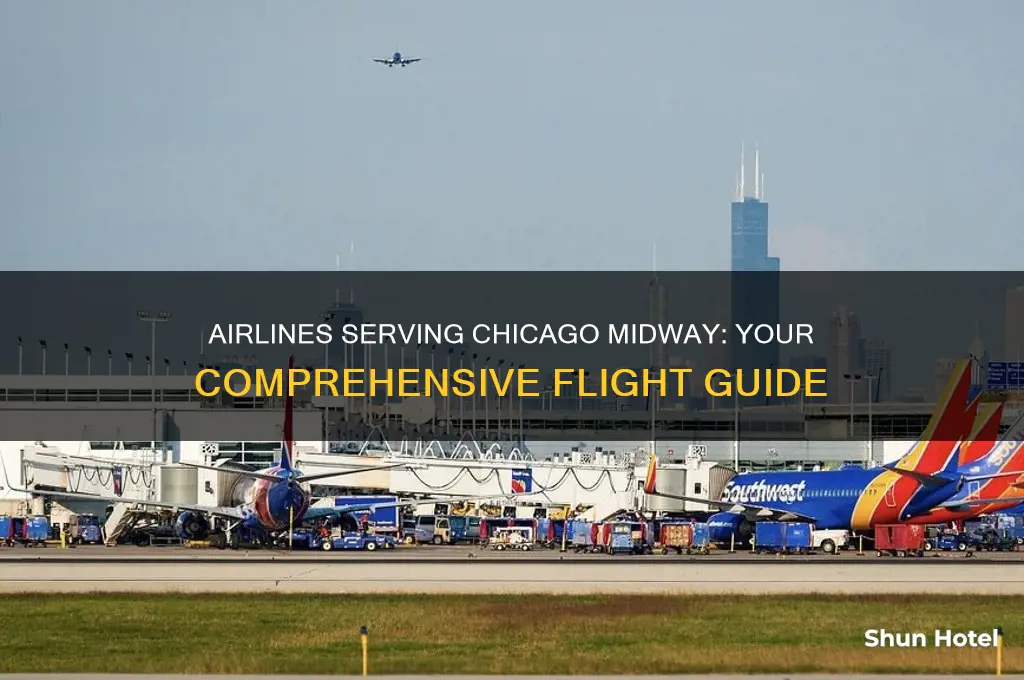 what airlines fly to chicago midway airport