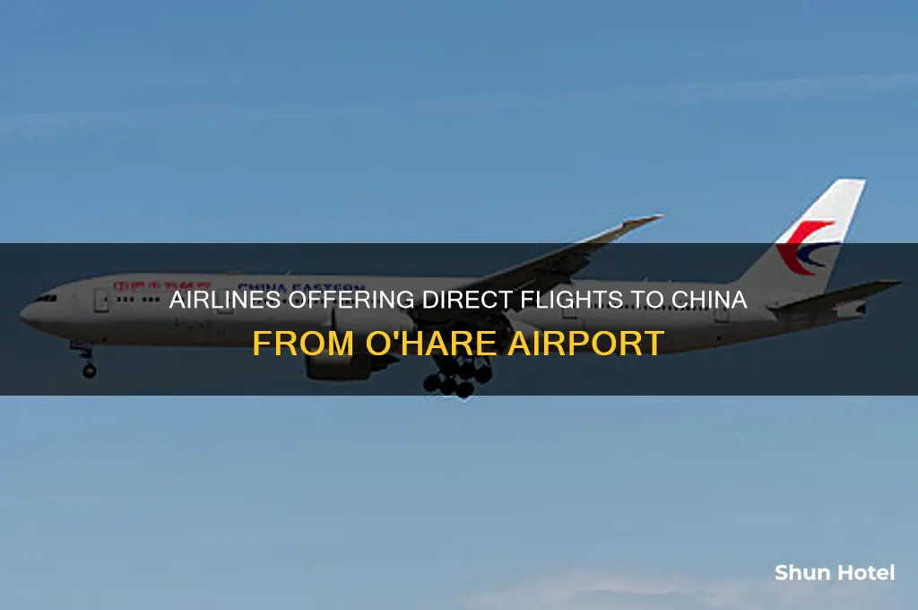 what airlines fly to china from o