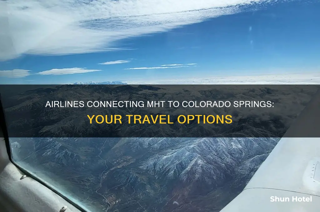 what airlines fly to colorado springs from mht airport