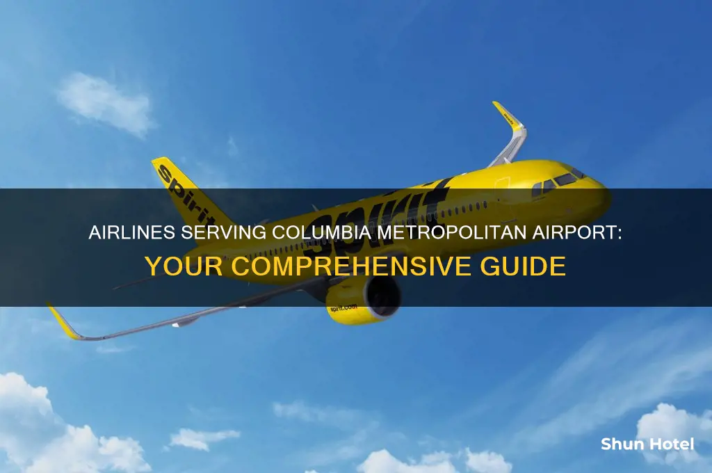 what airlines fly to columbia metropolitan airport