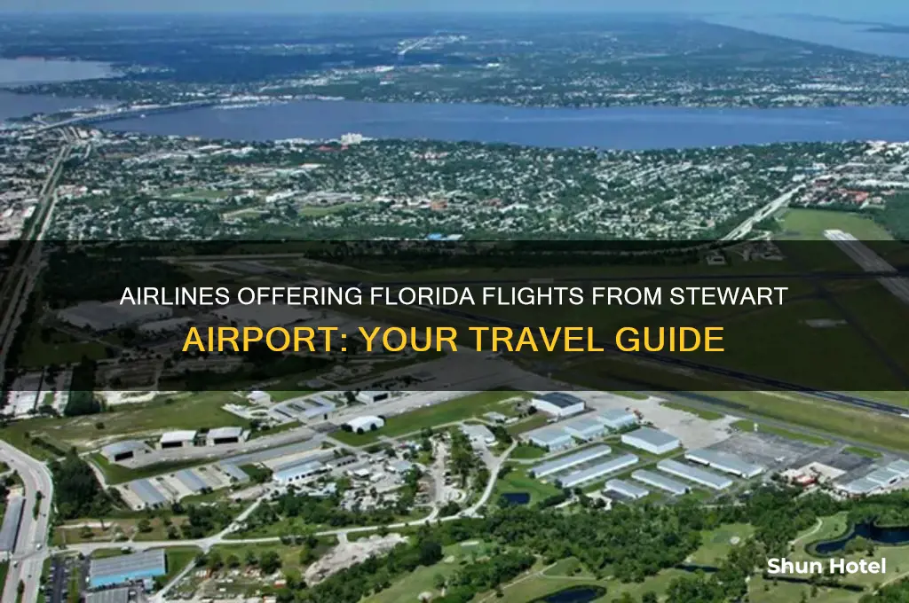 what airlines fly to florida from stewart airport