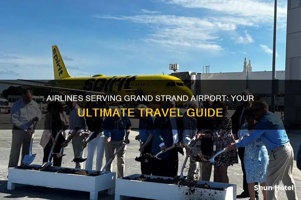 what airlines fly to grand strand airport