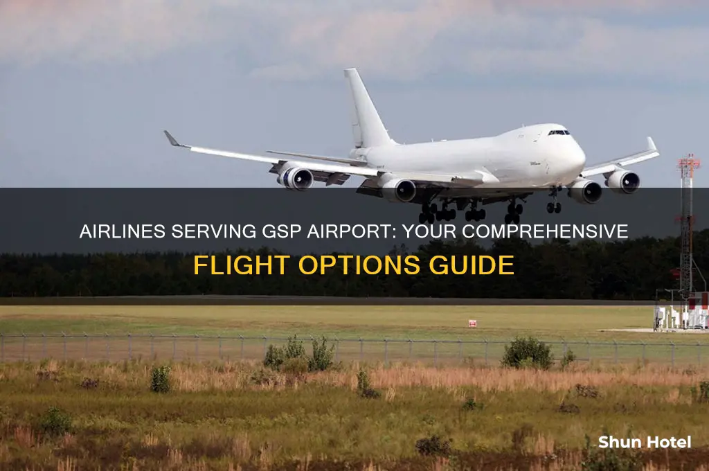 what airlines fly to gsp airport