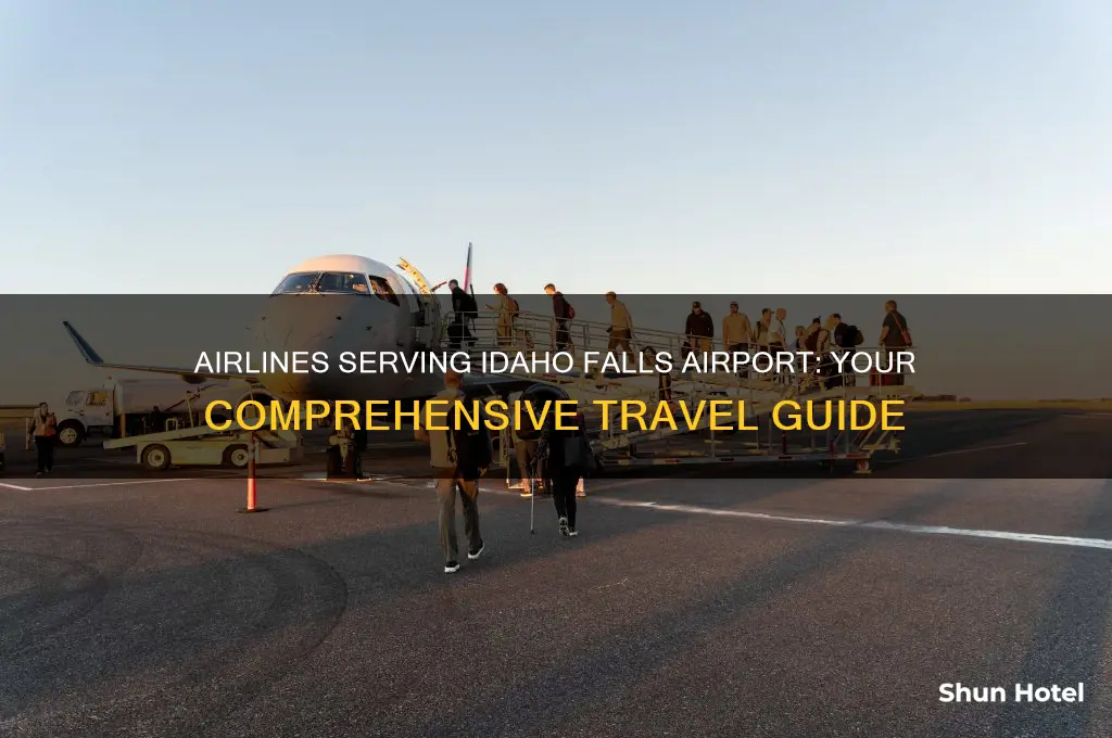 what airlines fly to idaho falls airport