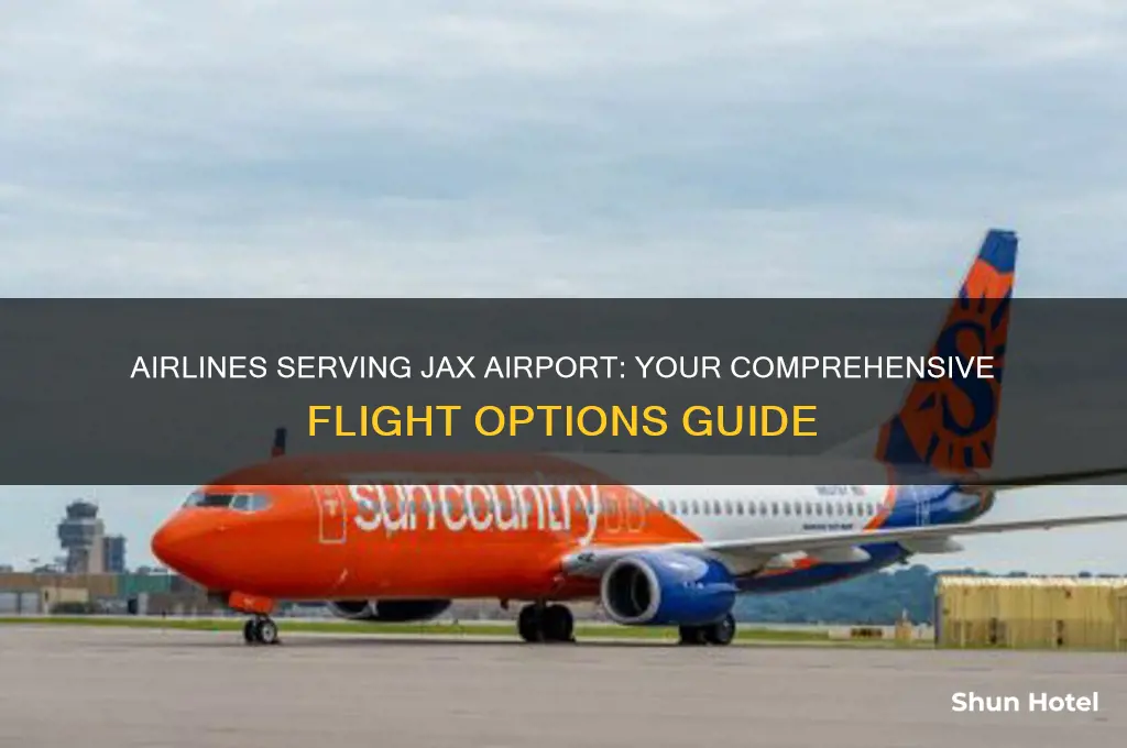 what airlines fly to jax airport