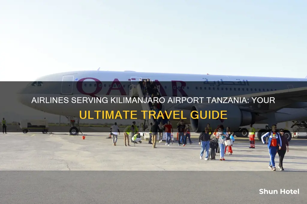 what airlines fly to kilimanjero airport tanzania