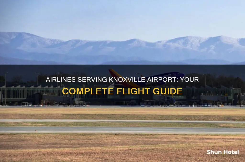 what airlines fly to knoxville airport
