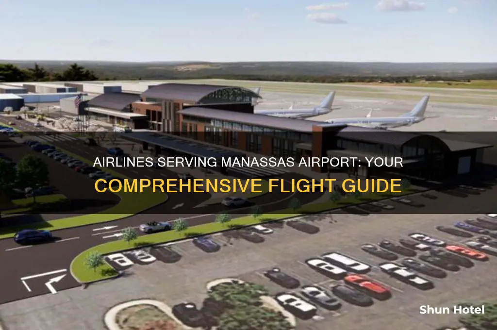 what airlines fly to manassas airport