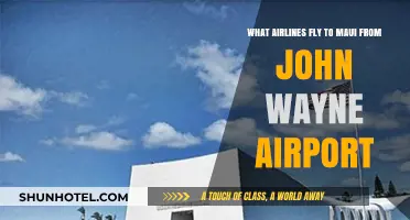 Maui-Bound: Airlines Flying from John Wayne Airport to Hawaii