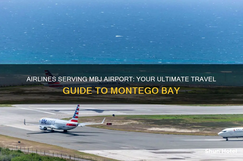 what airlines fly to mbj airport