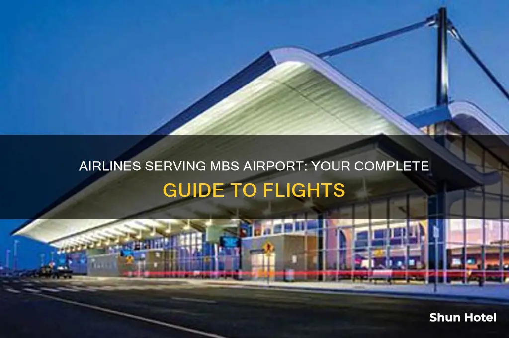 what airlines fly to mbs airport