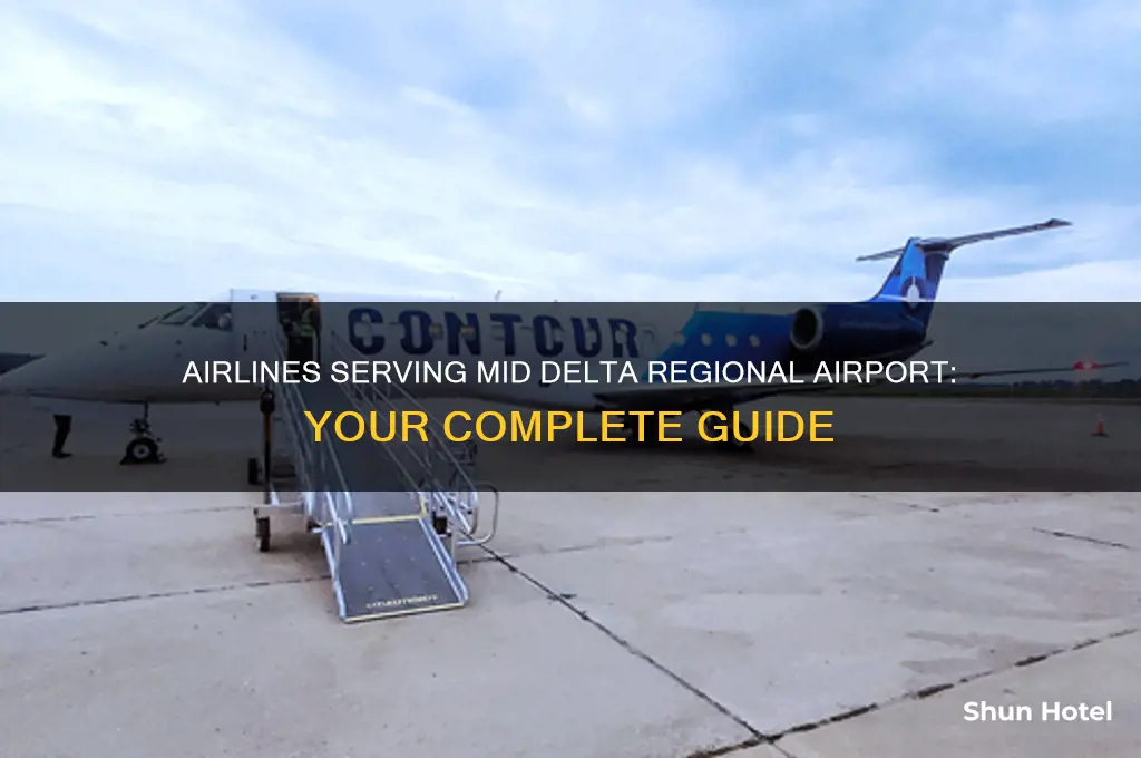 what airlines fly to mid delta regional airport