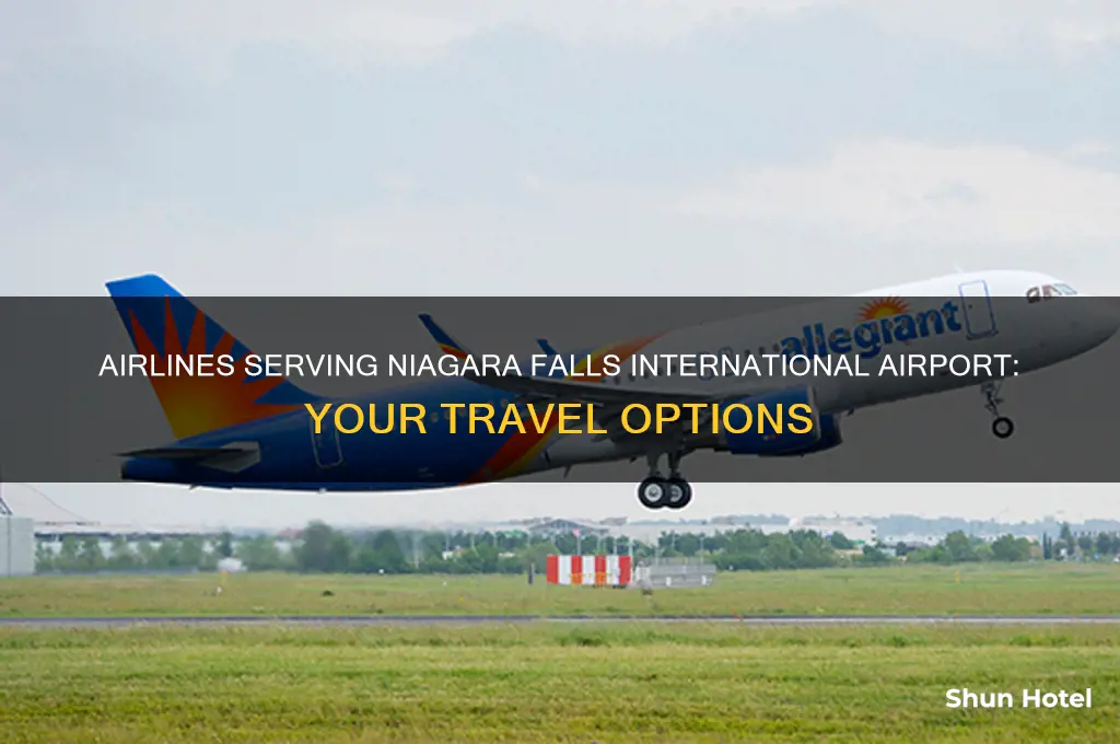 what airlines fly to niagara falls international airport