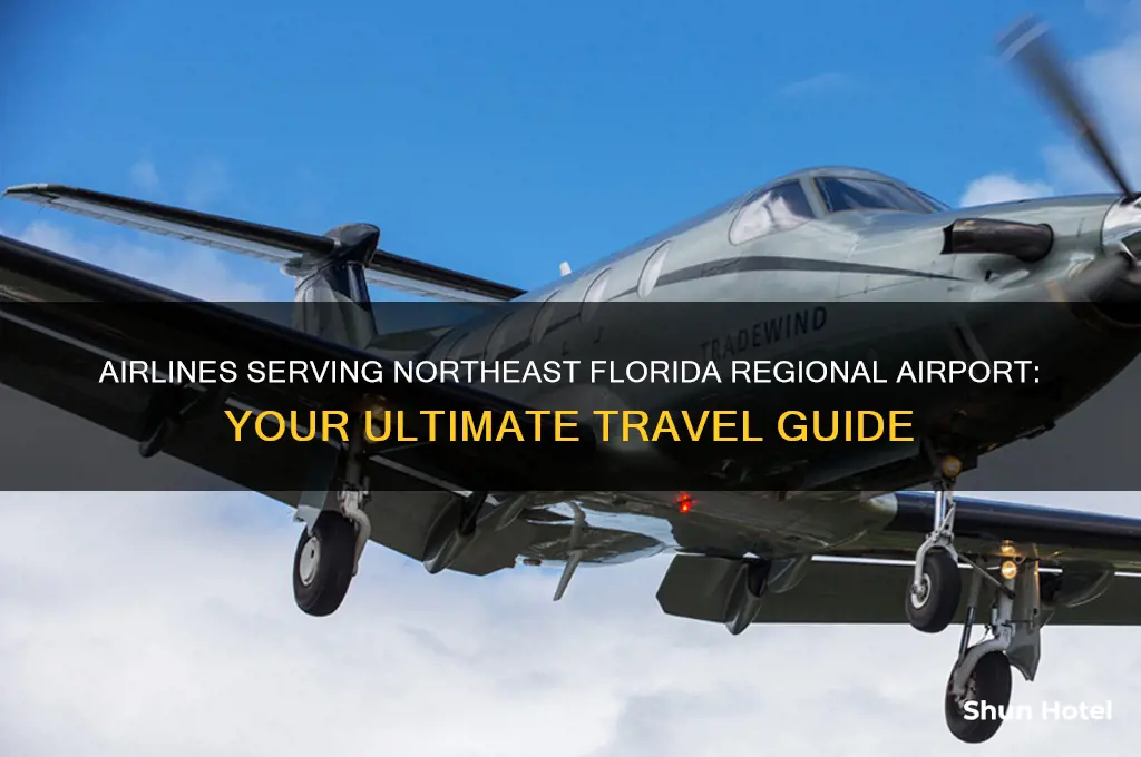 what airlines fly to northeast florida regional airport