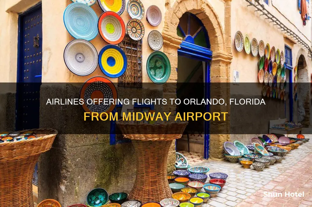 what airlines fly to orlando florida from midway airport