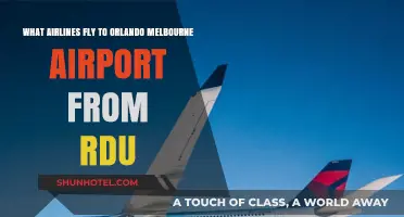 Airlines Flying from RDU to Orlando Melbourne Airport: Your Guide