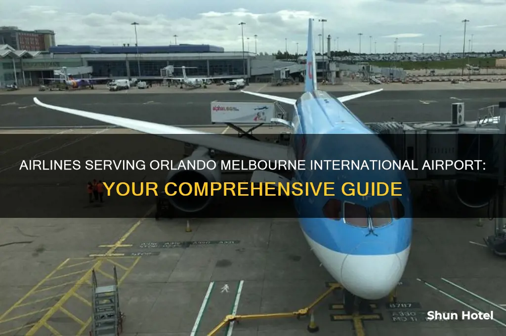 what airlines fly to orlando melbourne international airport