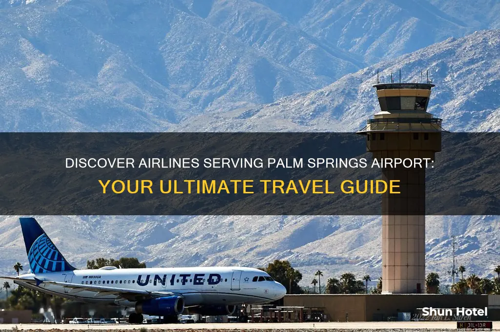 what airlines fly to palm springs airport