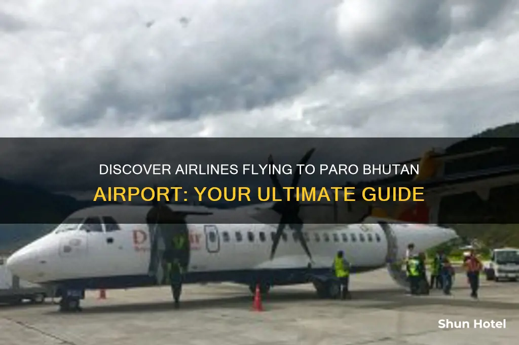 what airlines fly to paro bhutan airport
