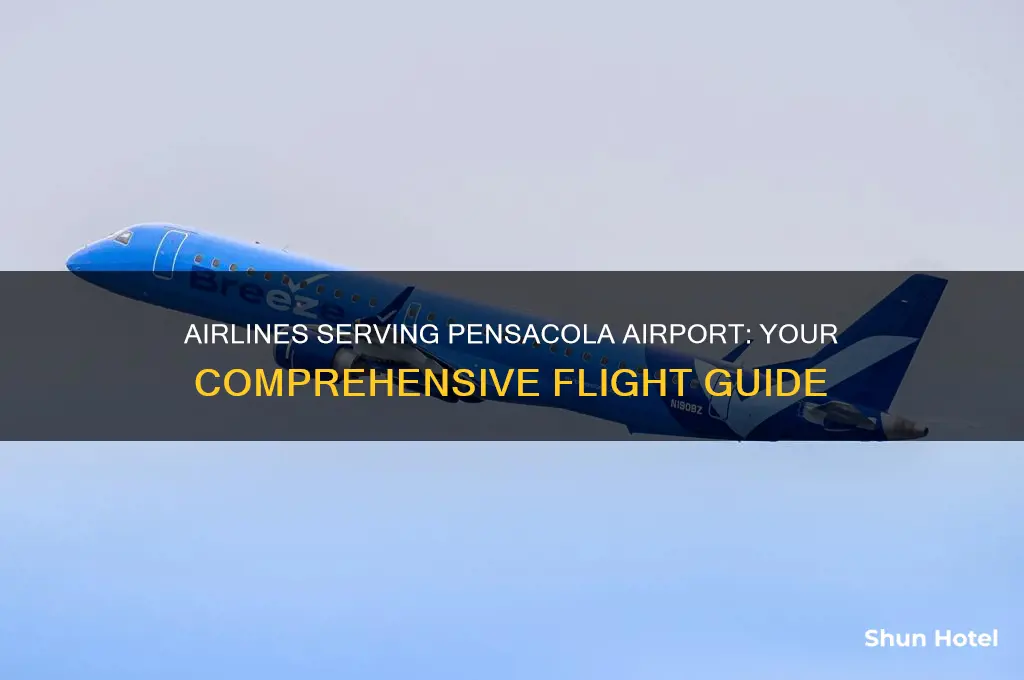 what airlines fly to pensacola airport