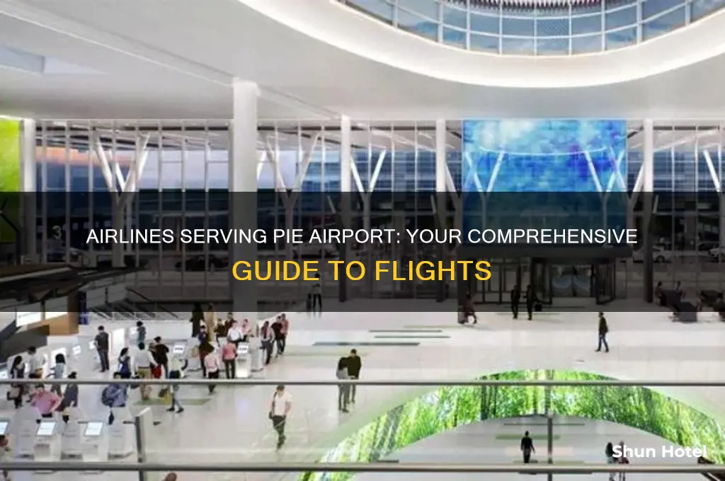 what airlines fly to pie airport