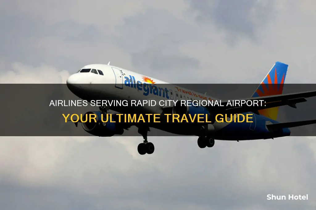what airlines fly to rapid city regional airport