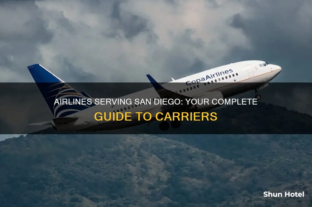 what airlines fly to san diego international airport